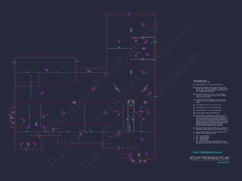 Ranch-Style house Plan with 3 Bedrooms and CAD Blueprints