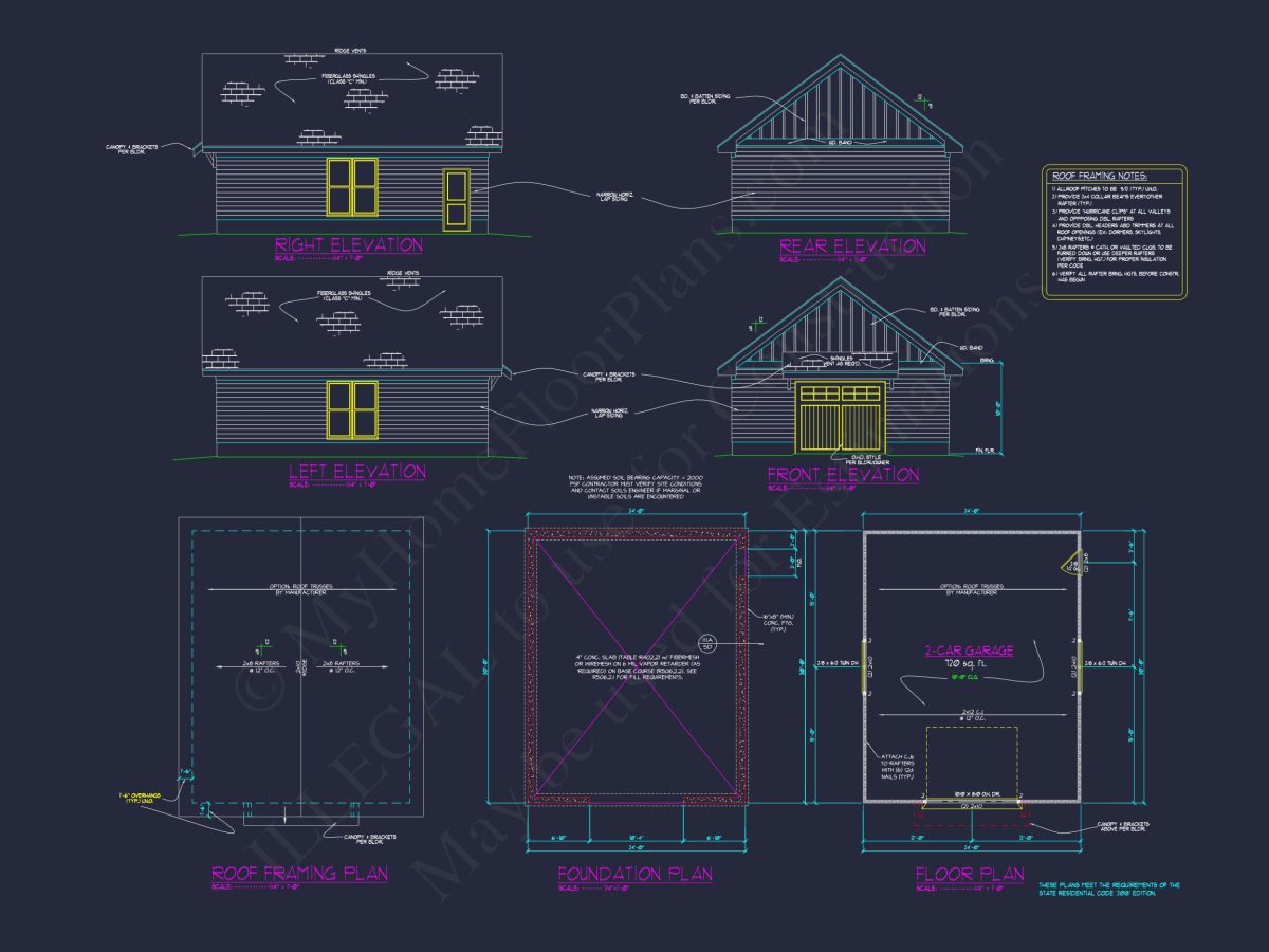Simple Garage Floor Plan