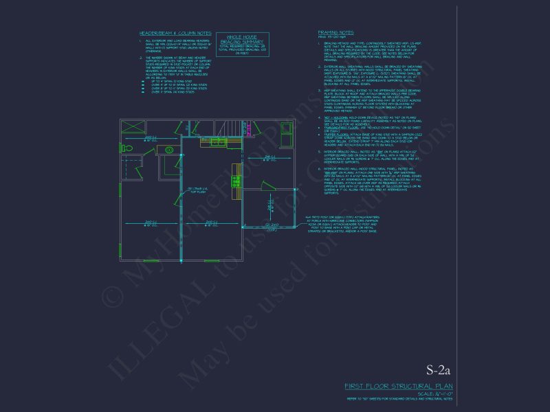 Small house Plan with 1 Bedroom and Open Floor CAD Designs