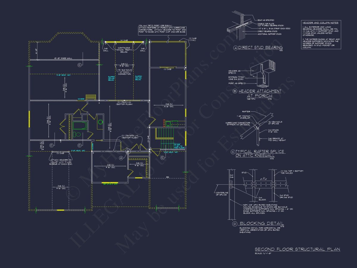 Sophisticated 4-Bedroom house Design with Spacious Blueprint