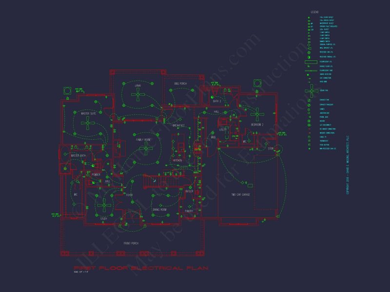 Spacious 1.5-Story house Plan with Modern CAD Designs