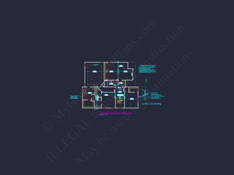 Spacious 2-Story Craftsman house Plan with CAD Blueprints