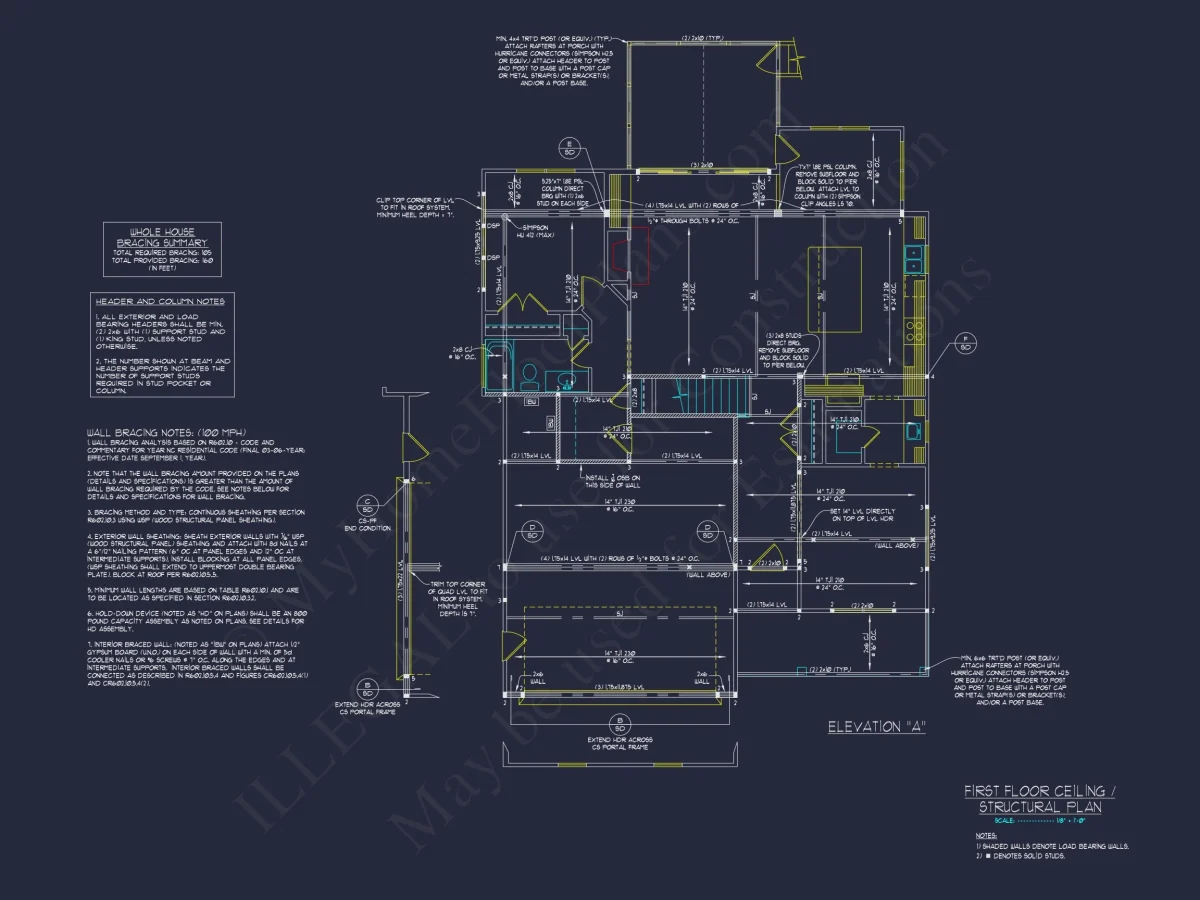 Spacious 2-Story house Floor Plan with CAD Designs
