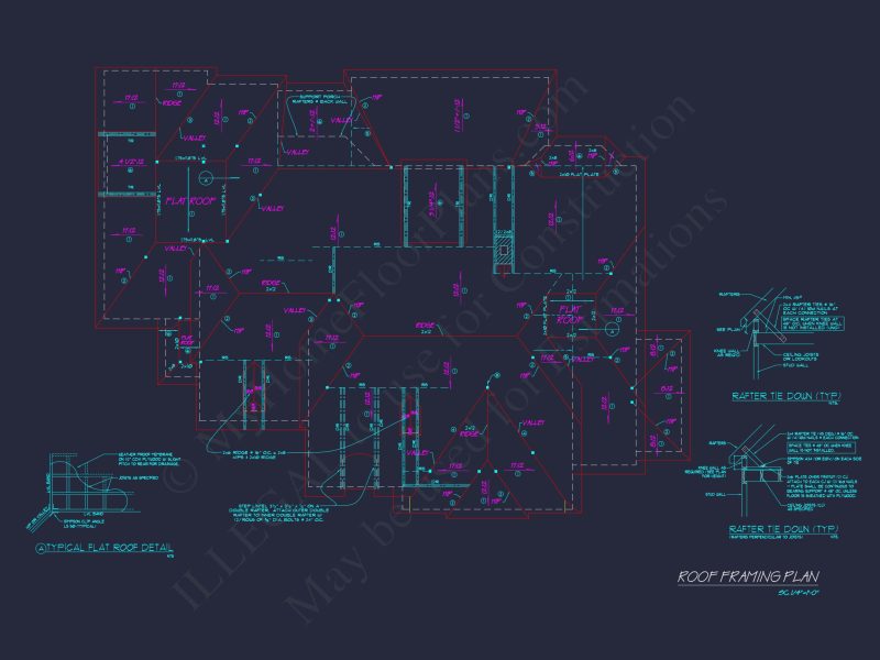 Spacious 2-Story house Floor Plan with French Country Design