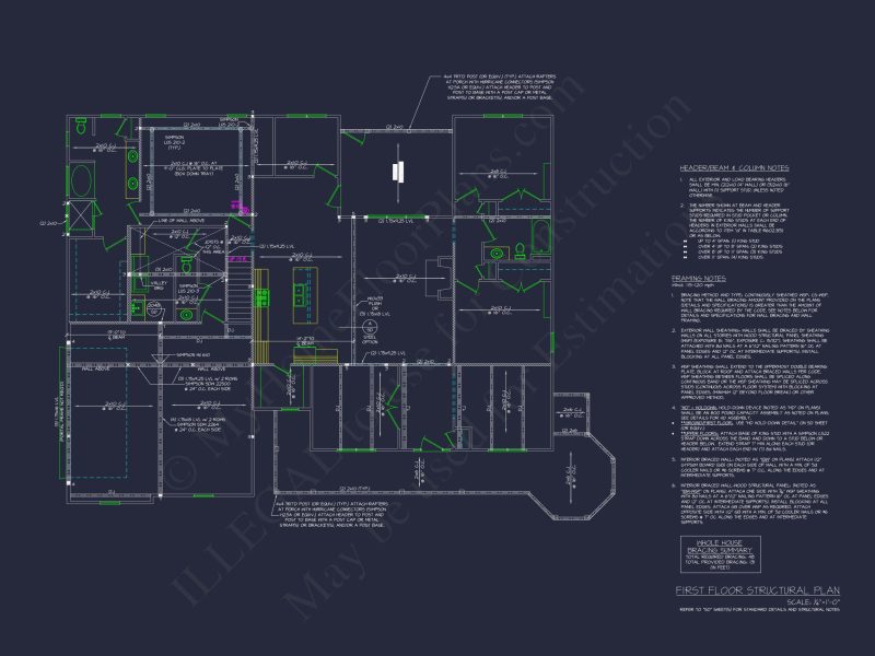 Spacious 2-Story house Plan with 3 Bedrooms and Colonial Design