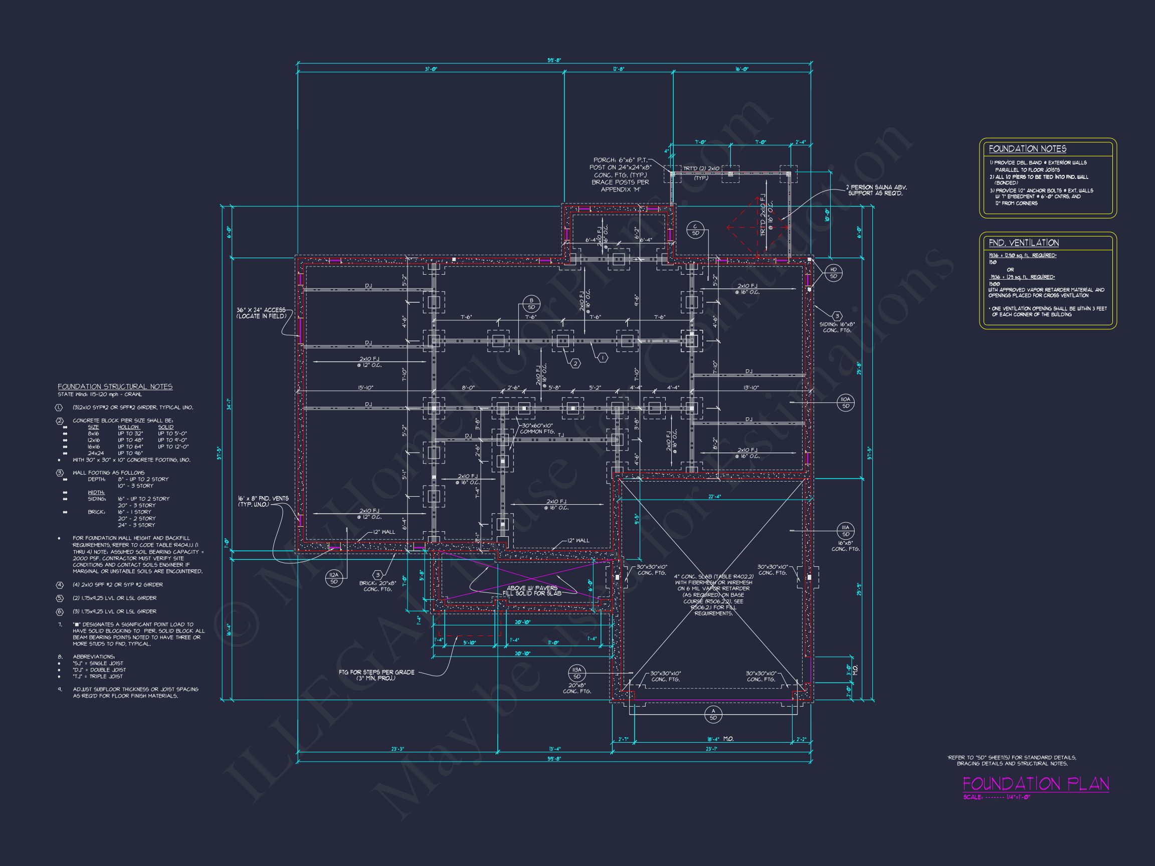 Spacious 2-Story house Plan with CAD Blueprint & Designs