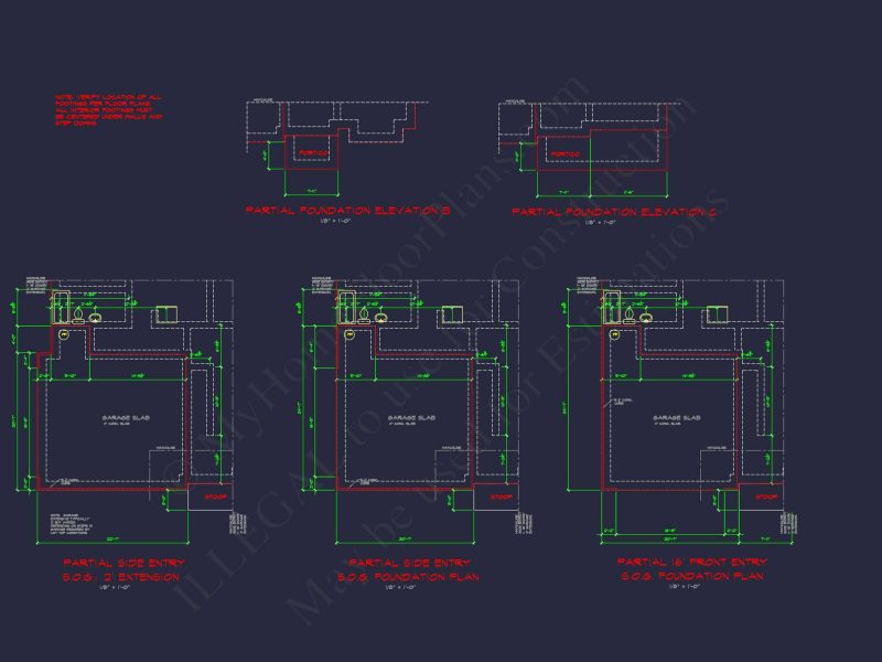 Spacious 2-Story house Plan with CAD Designs and Floor Blueprints