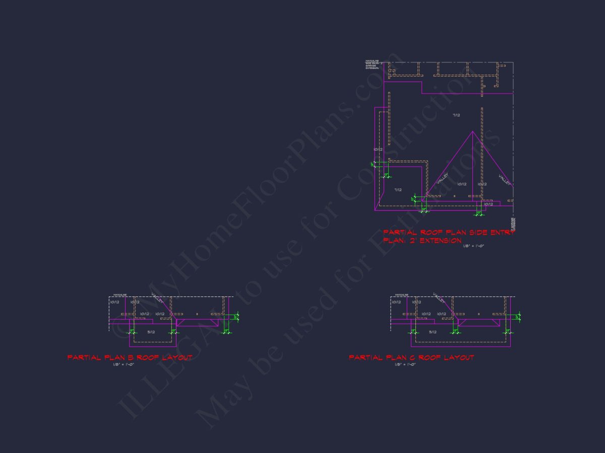 Spacious 2-Story house Plan with CAD Designs and Floor Blueprints