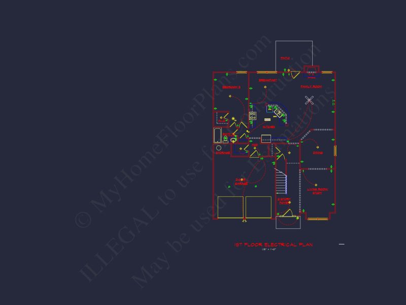 Spacious 2-Story house Plan with CAD Designs and Floor Blueprints