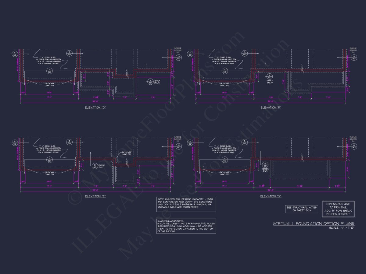 Spacious 2-Story house Plan with CAD Designs and Floor Blueprints