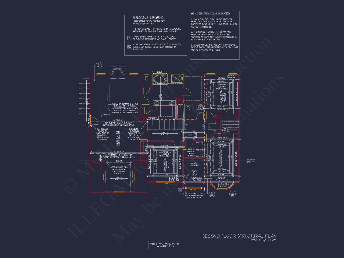 Spacious 2-Story house Plan with CAD Designs and Floor Blueprints