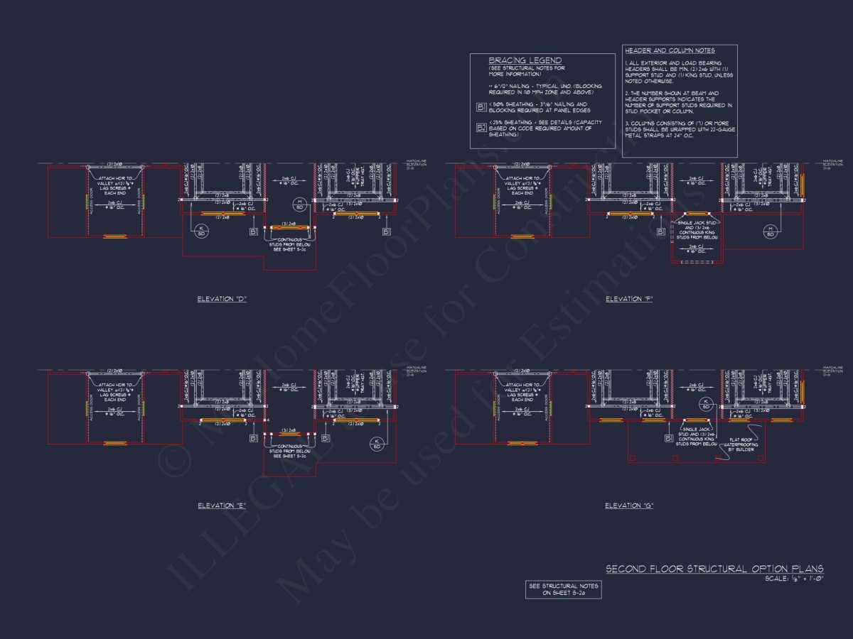 Spacious 2-Story house Plan with CAD Designs and Floor Blueprints