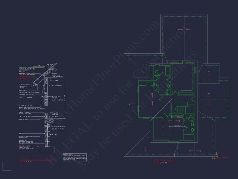 Spacious 2-Story house Plan with Modern Architectural Designs