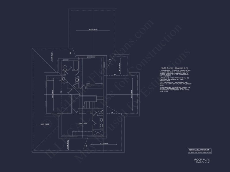 Spacious 2-Story house Plan with Modern Architectural Designs