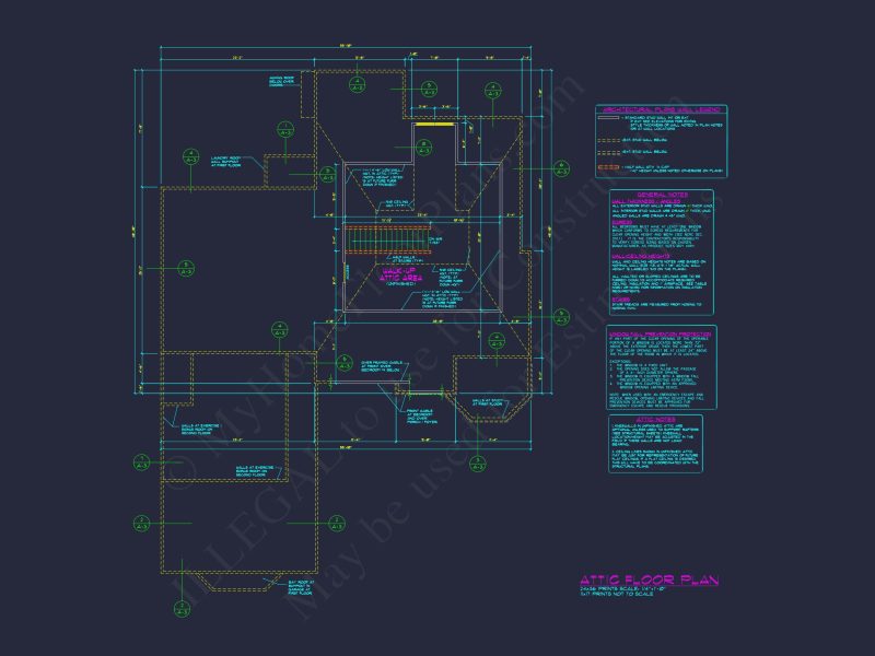 Spacious 2.5-Story house Floor Plan with Modern CAD Designs