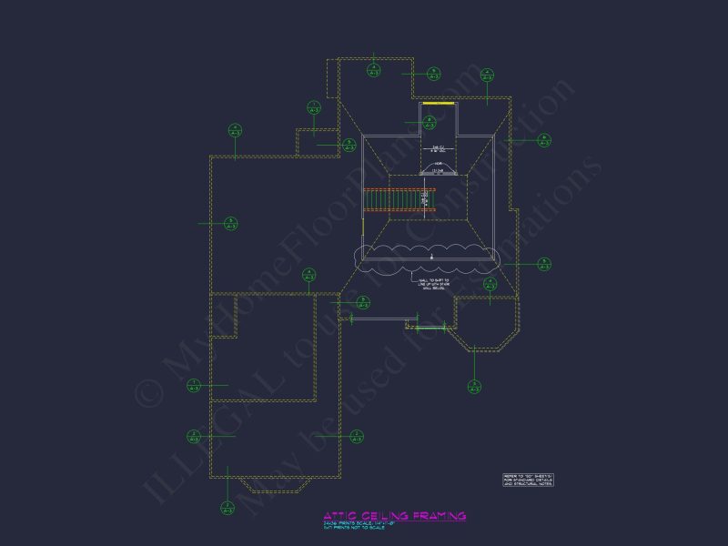 Spacious 2.5-Story house Floor Plan with Modern CAD Designs