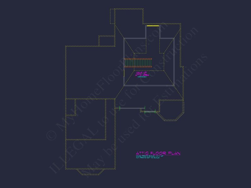 Spacious 2.5-Story house Floor Plan with Modern CAD Designs