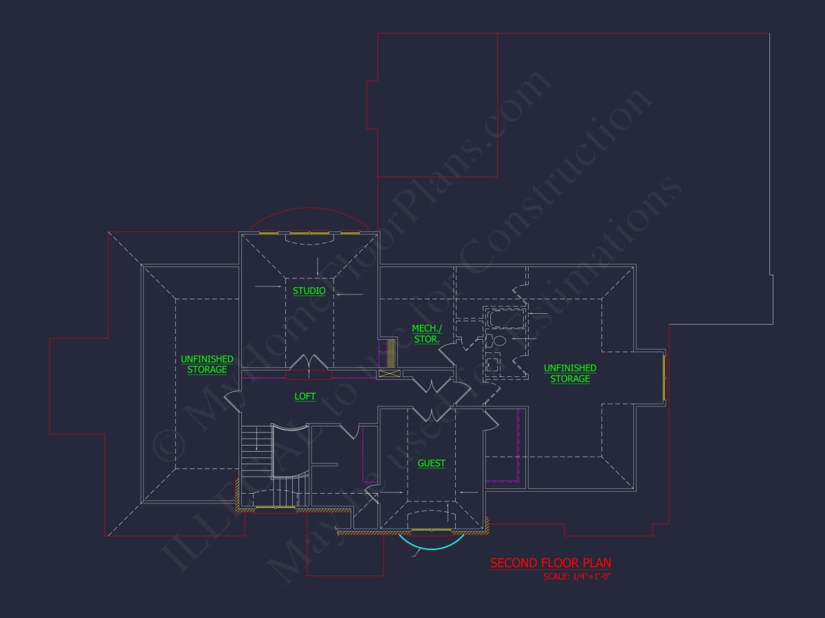 Spacious 3-Bedroom house Plan with CAD Designs & Floor Blueprint