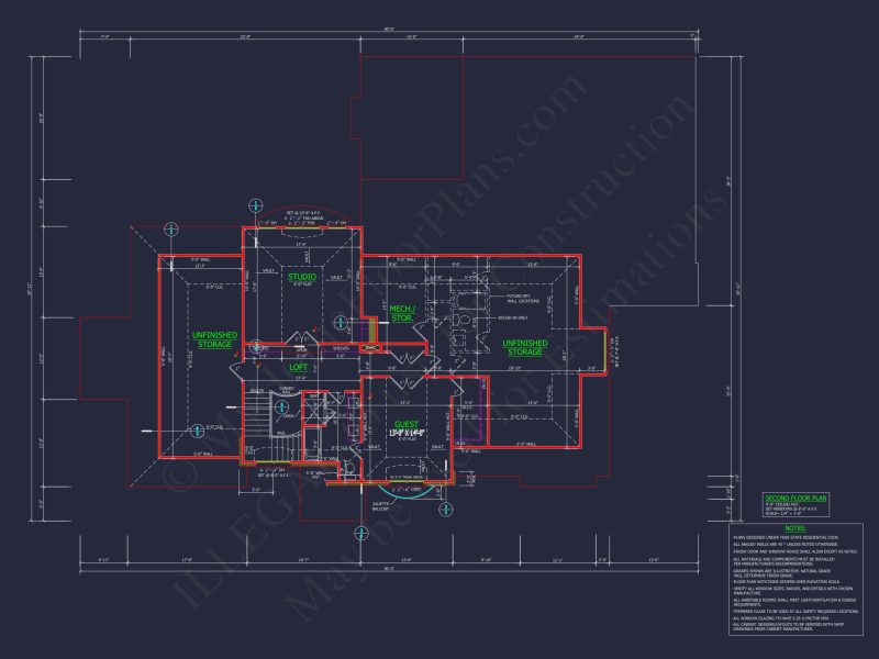 Spacious 3-Bedroom house Plan with CAD Designs & Floor Blueprint
