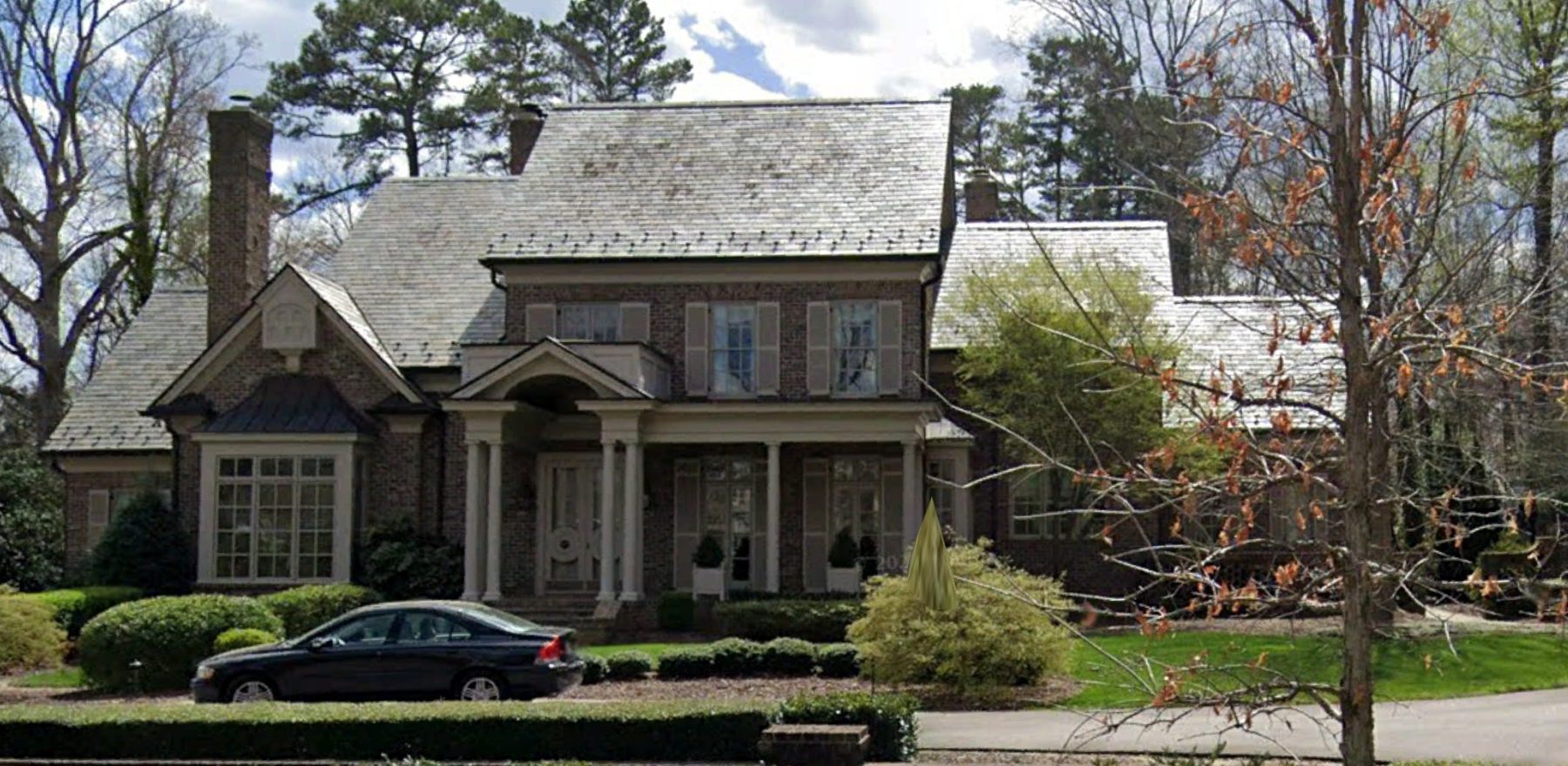Spacious 3-Story house Plan with CAD Designs and Brick Exterior