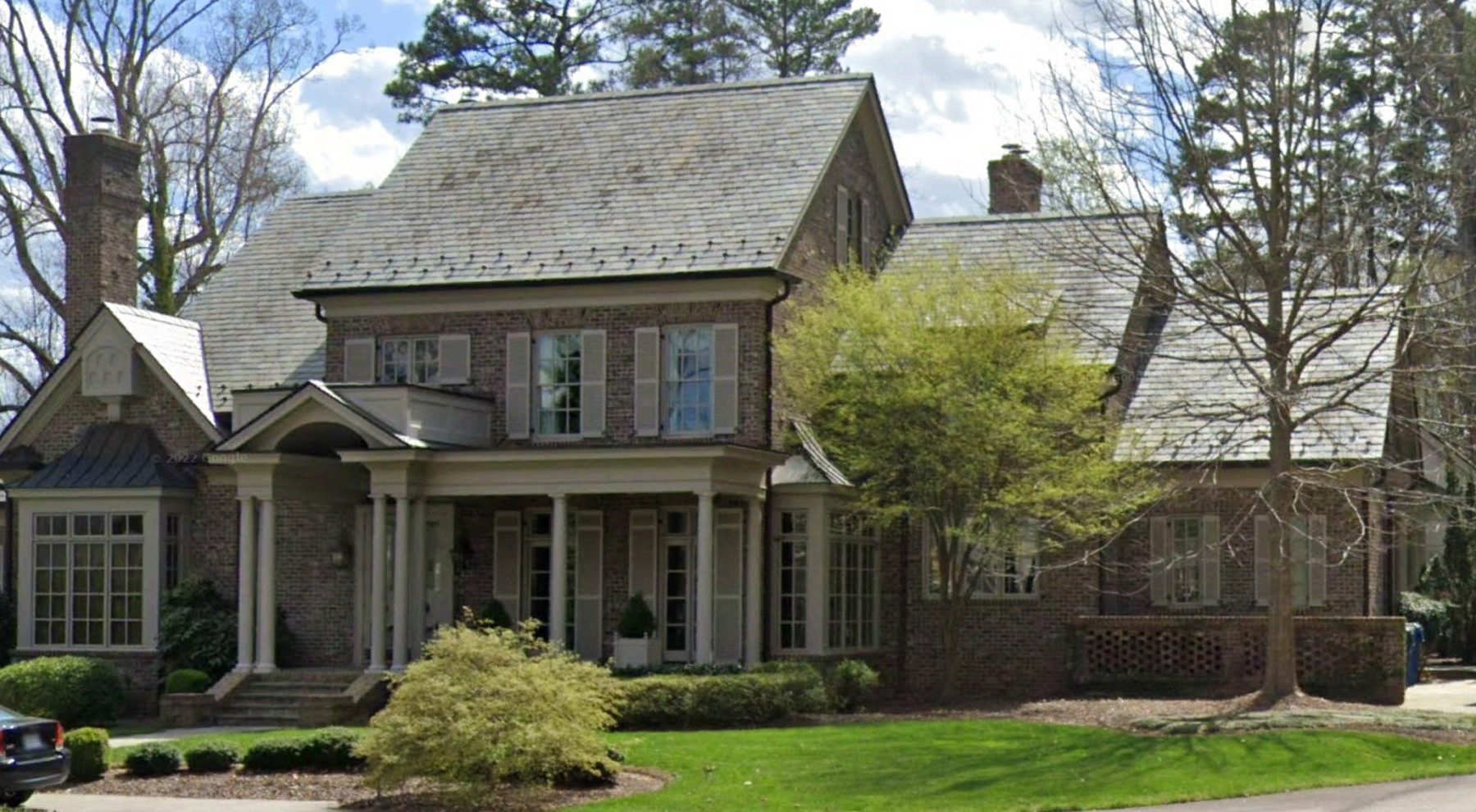Spacious 3-Story house Plan with CAD Designs and Brick Exterior
