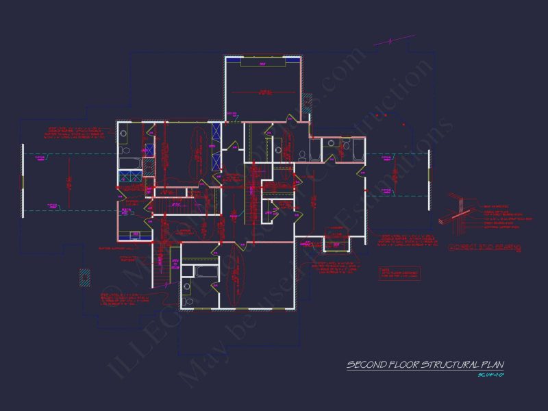 Spacious 3-Story house Plan with CAD Designs and Brick Exterior