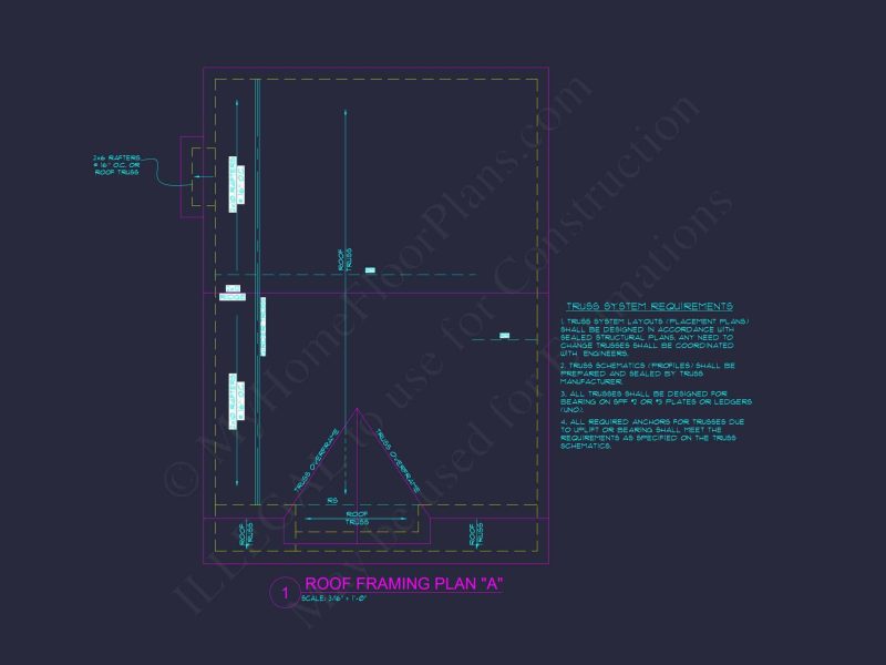 Spacious 4-Bedroom house Plan - 2 Stories, CAD Blueprint Design