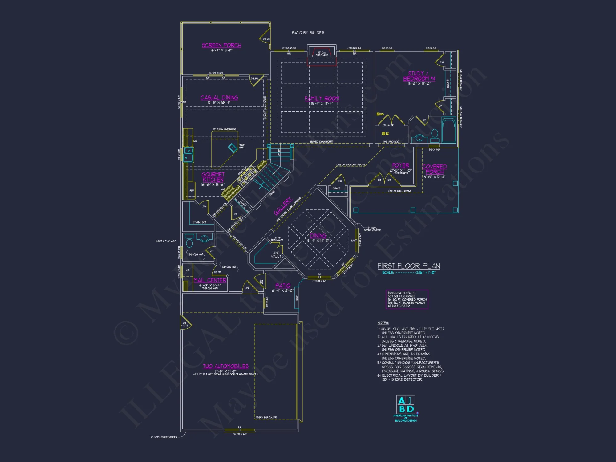 Spacious 4-Bedroom house Plan with 2-Story Traditional Design