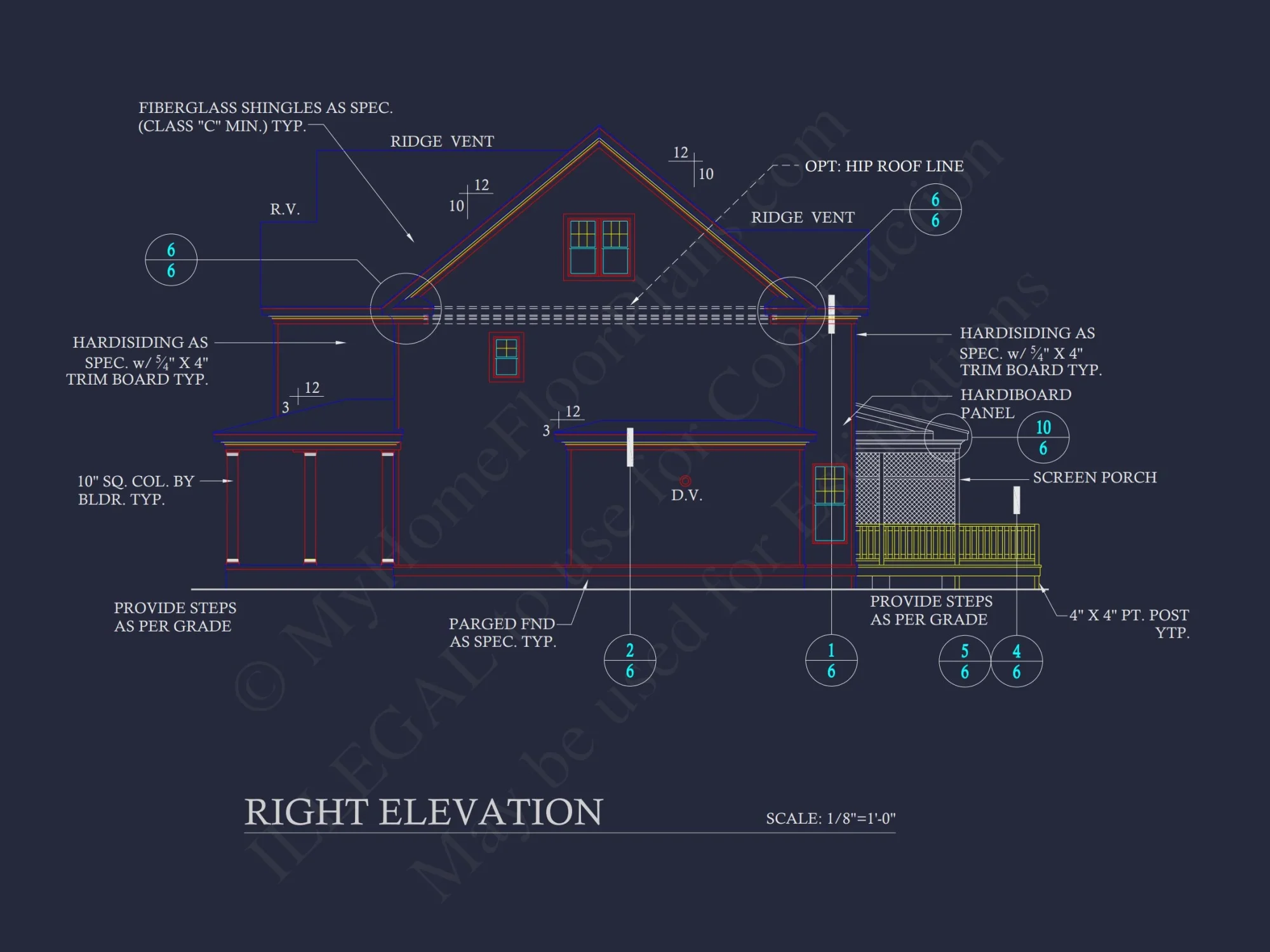 Spacious 4-Bedroom house Plan with Blueprint and CAD Designs