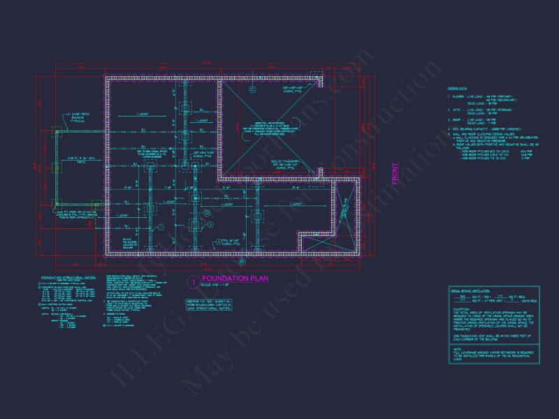 Spacious 4-Bedroom house Plan with CAD Blueprint Designs