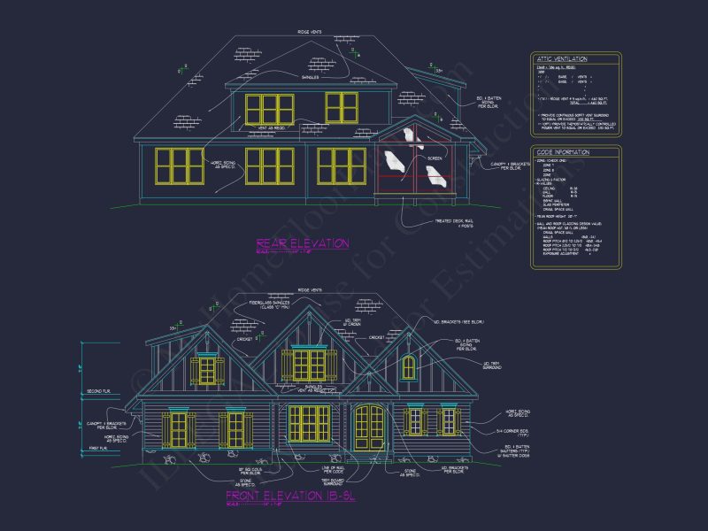 Spacious 4-Bedroom house Plan with Stunning Architectural Designs