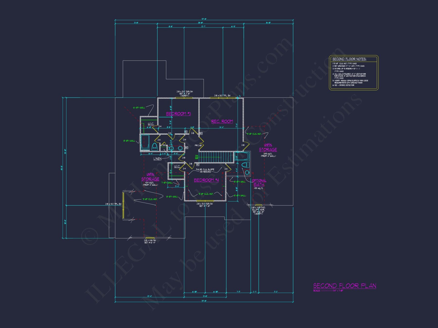 Spacious 4-Bedroom house Plan with Stunning Architectural Designs