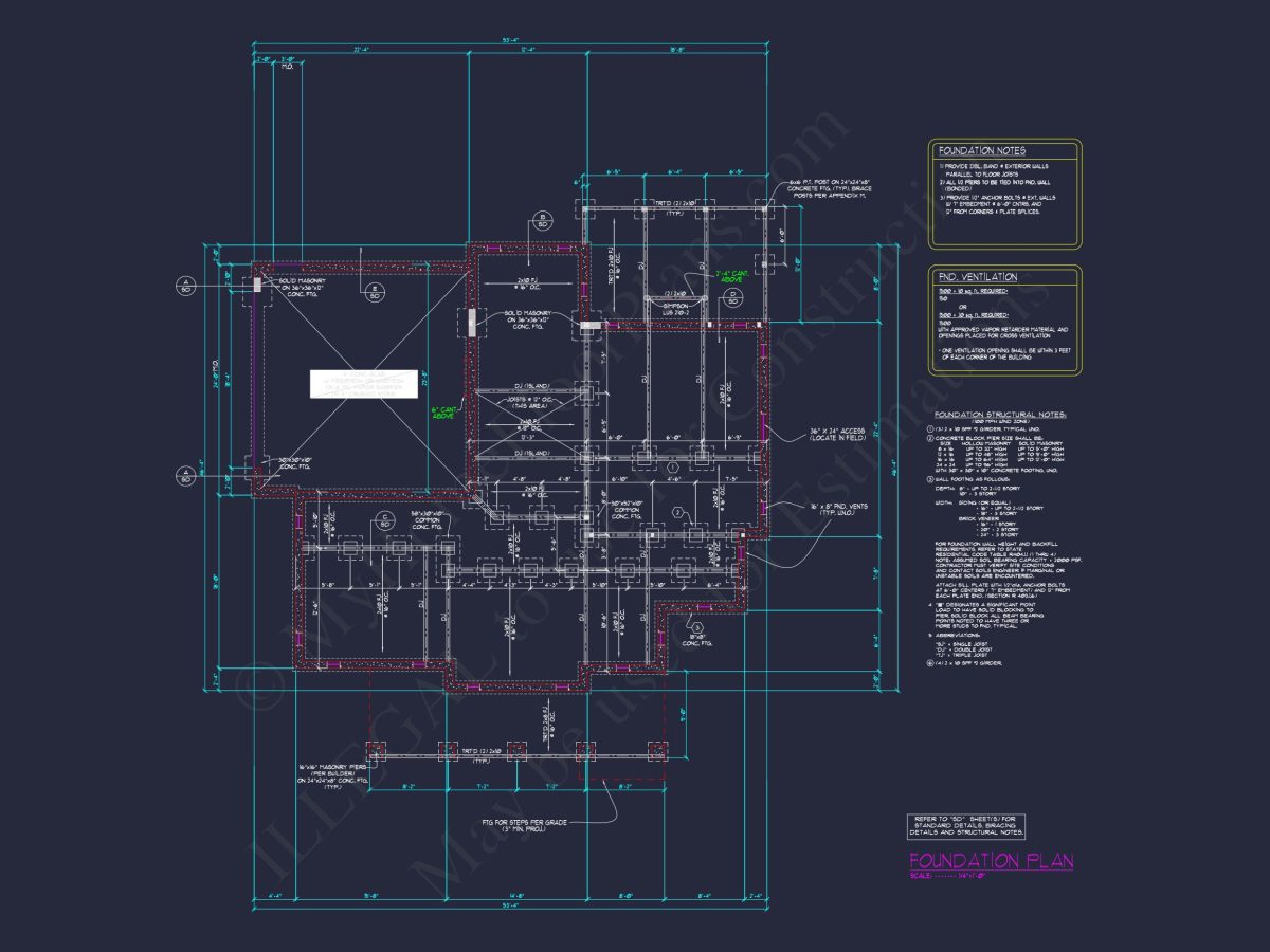 Spacious 4-Bedroom house Plan with Stunning Blueprint Designs