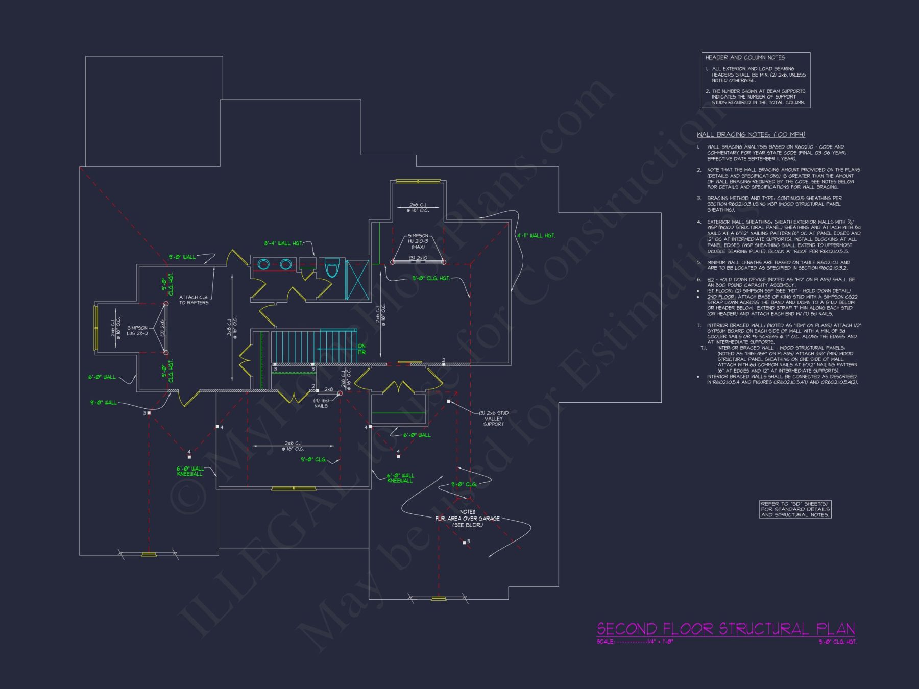Spacious 5-Bedroom house Plan with Blueprint CAD Designs