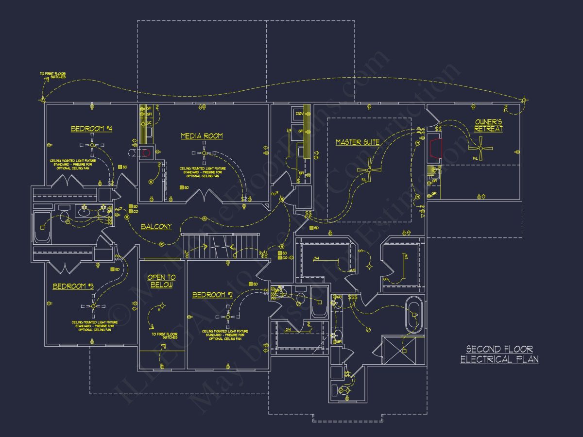 Spacious 5-Bedroom house Plan with CAD Designs and Blueprints
