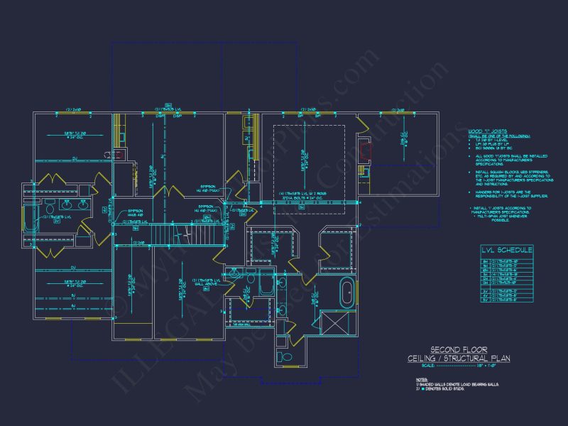 Spacious 5-Bedroom house Plan with CAD Designs and Blueprints