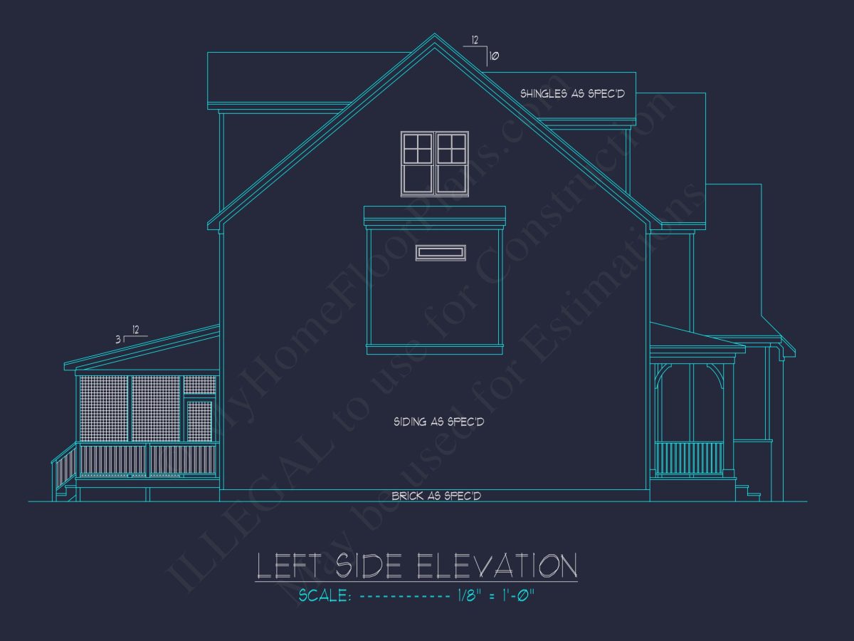 Spacious 5-Bedroom house Plan with CAD Designs and Blueprints