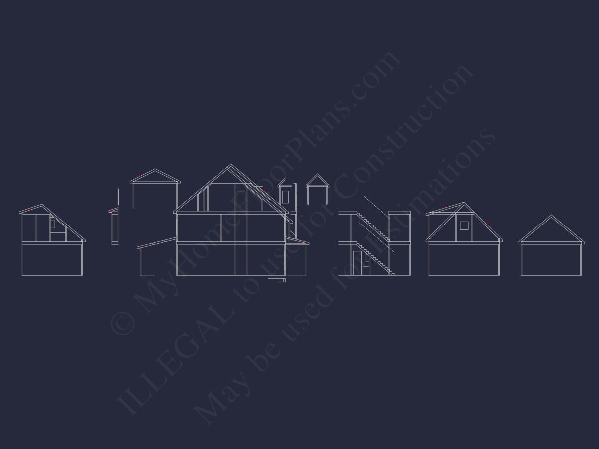 Spacious 5-Bedroom house Plan with CAD Designs and Blueprints