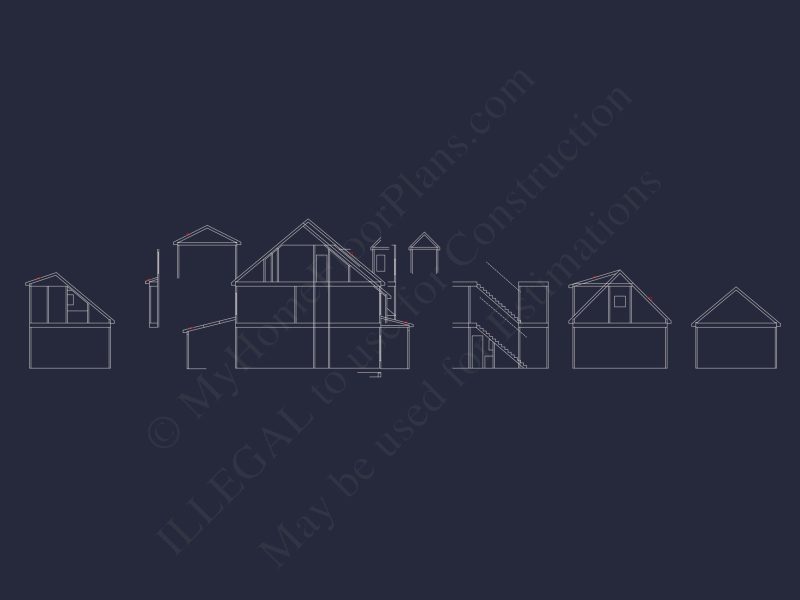 Spacious 5-Bedroom house Plan with CAD Designs and Blueprints
