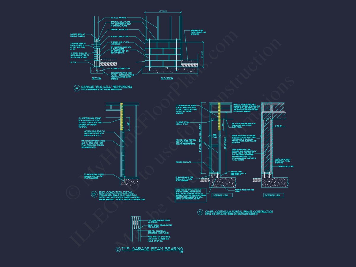 Spacious 5-Bedroom house Plan with CAD Designs and Blueprints
