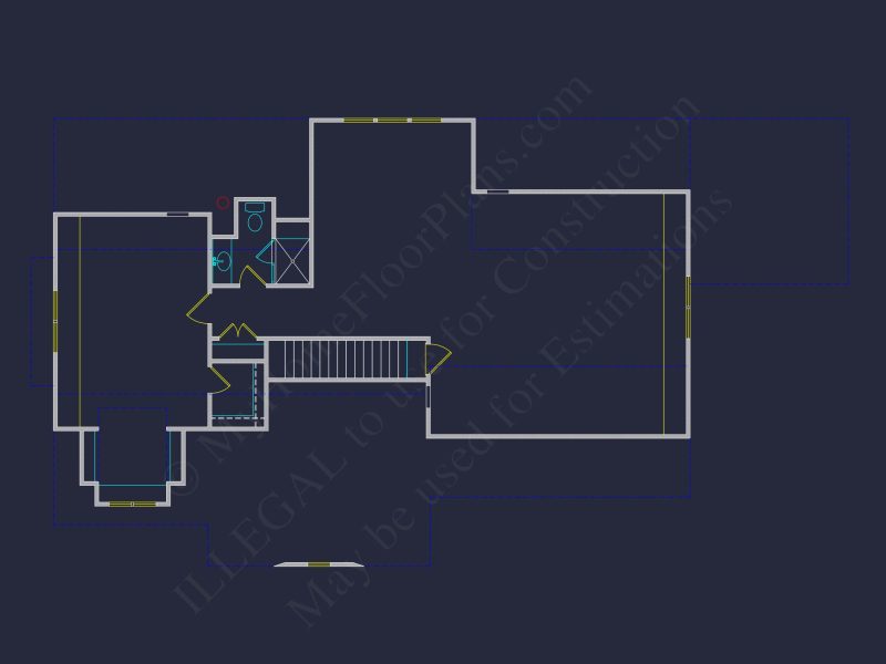 Spacious 5-Bedroom house Plan with CAD Designs and Blueprints