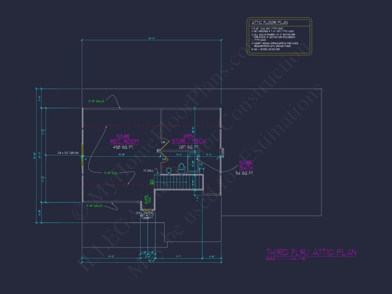 Spacious 5-Bedroom house Plan with Detailed CAD Designs