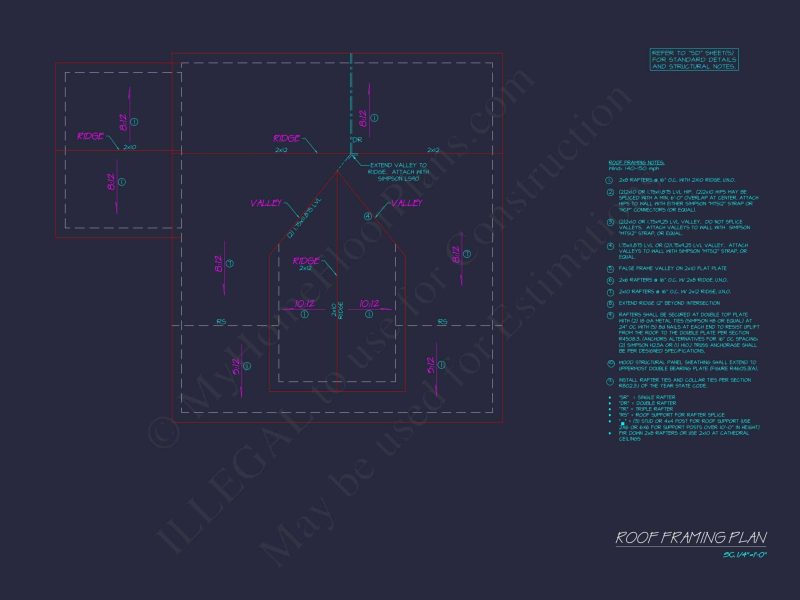 Spacious Beach house Floor Plan with Modern CAD Designs