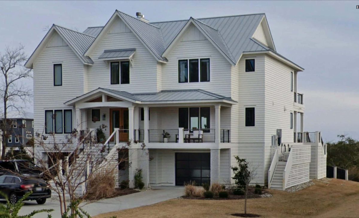 Spacious Beach house Plan with 3 Floors and Modern Designs