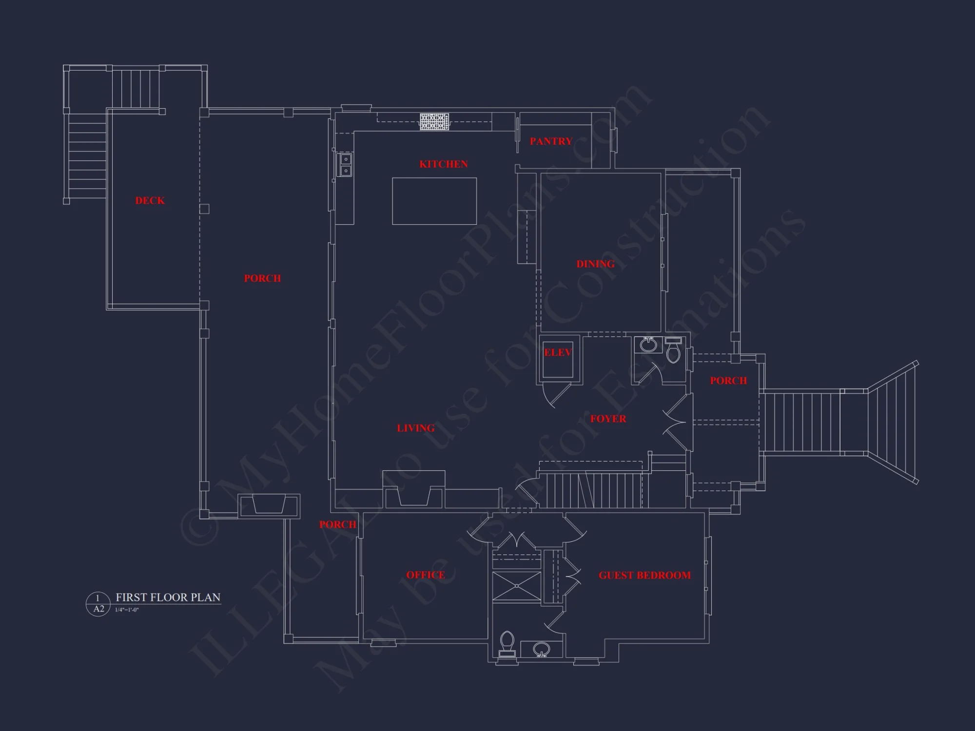 Spacious Beach house Plan with 3 Floors and Modern Designs