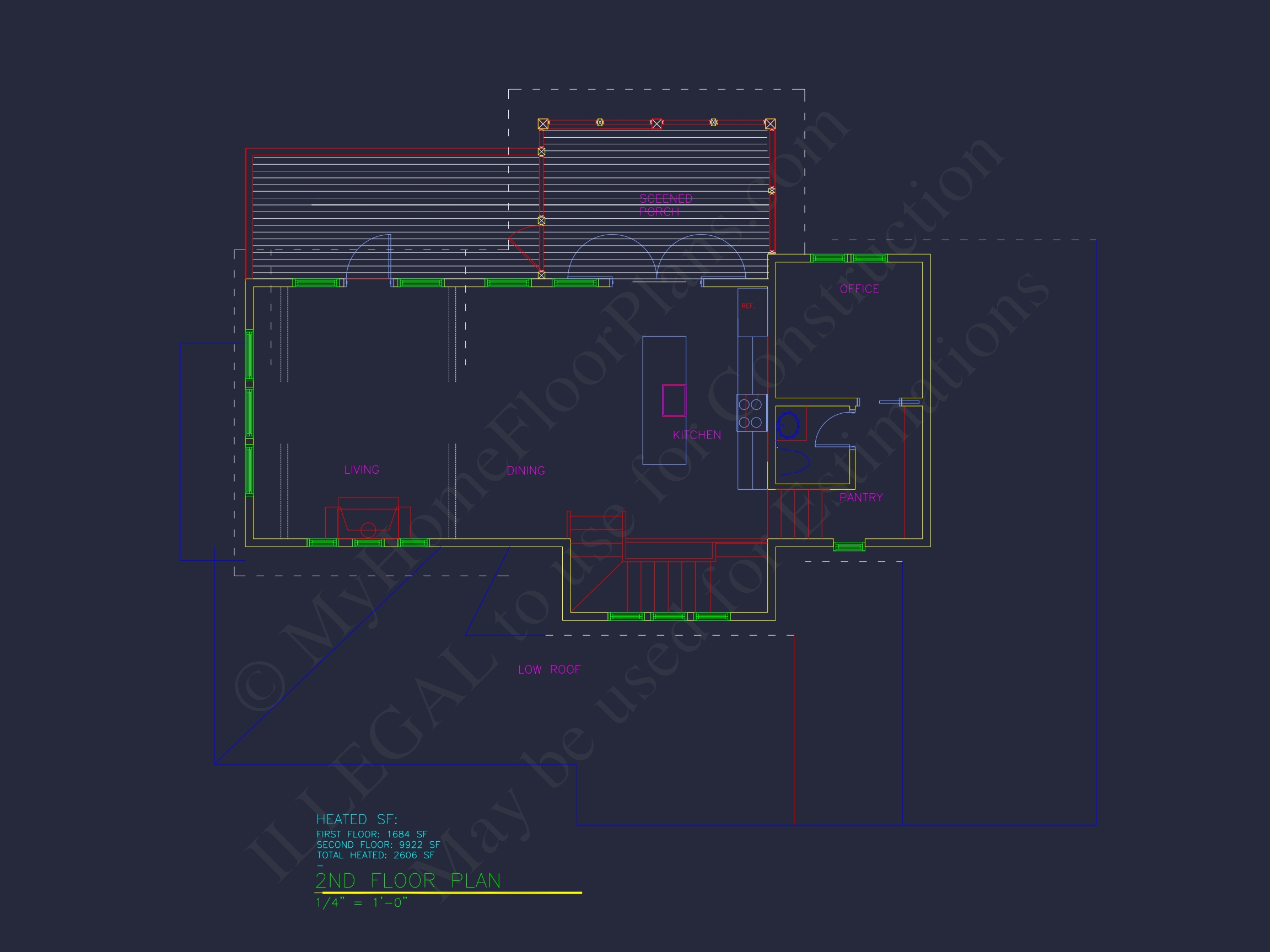 Spacious Coastal Home Plan with CAD Floor Plans & Designs