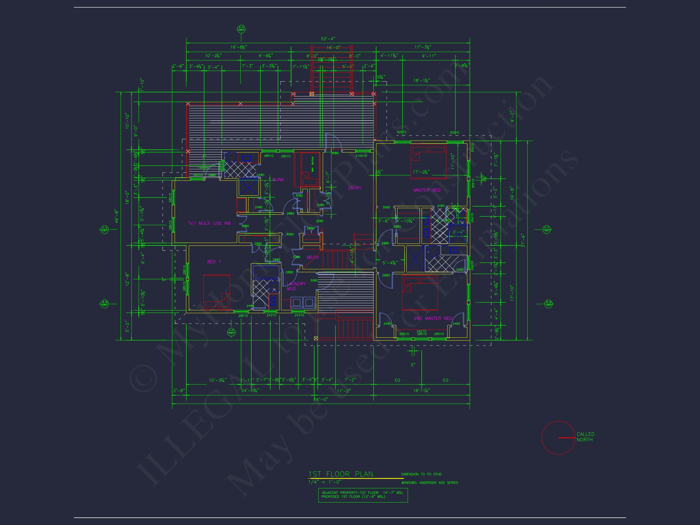 Spacious Coastal Home Plan with CAD Floor Plans & Designs