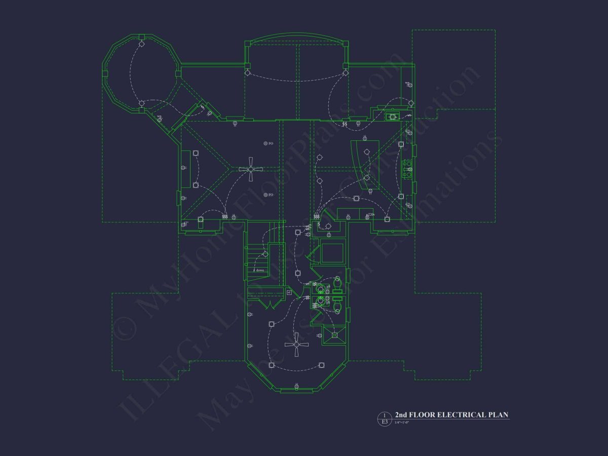 Spacious Coastal house Plan with Detailed Floor Plans & CAD Designs