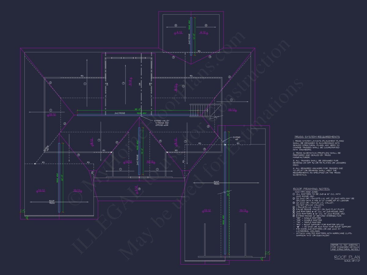 Spacious Craftsman house Plan with 1.5 Floors and CAD Designs