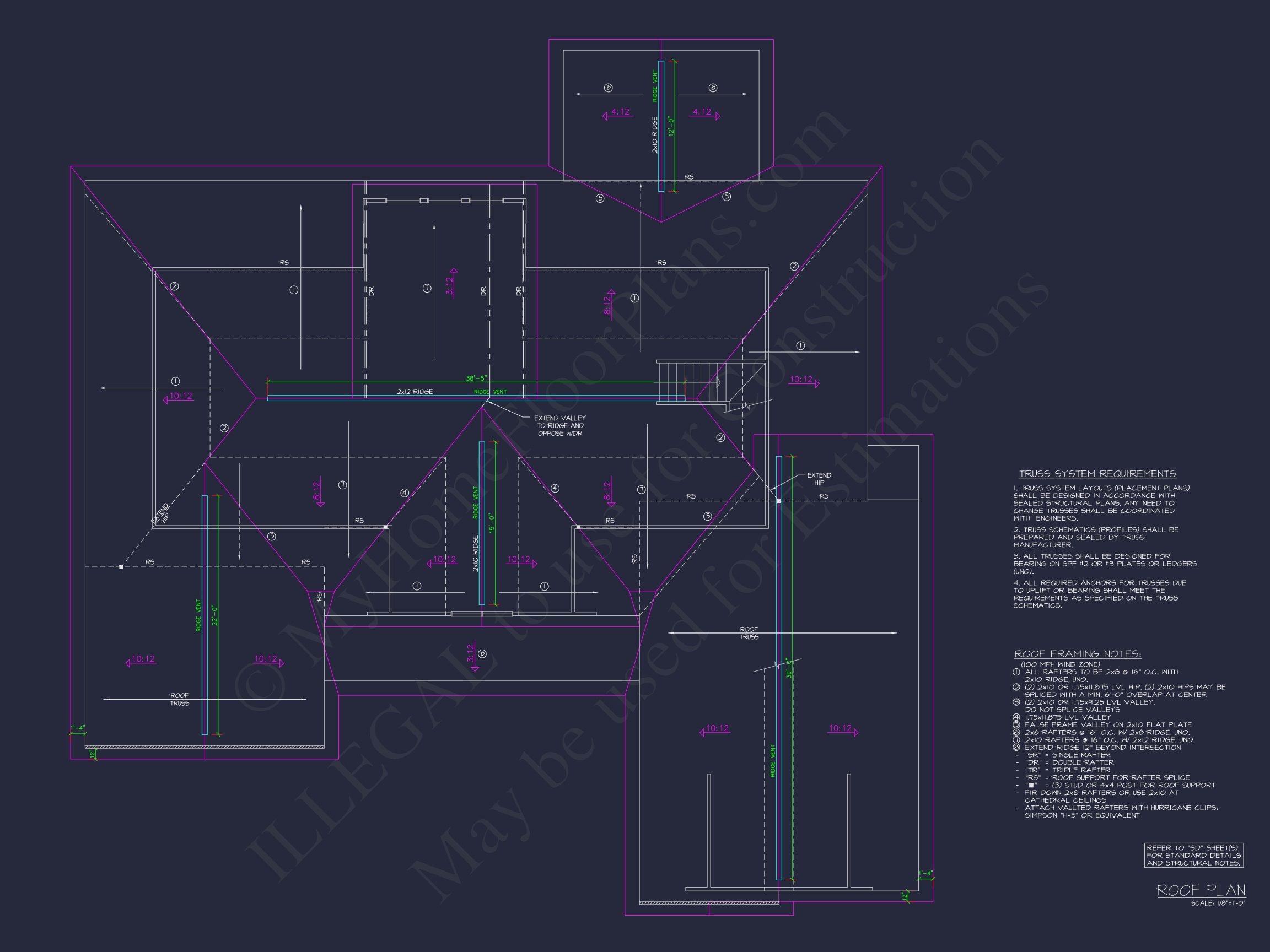 Spacious Craftsman house Plan with 1.5 Floors and CAD Designs